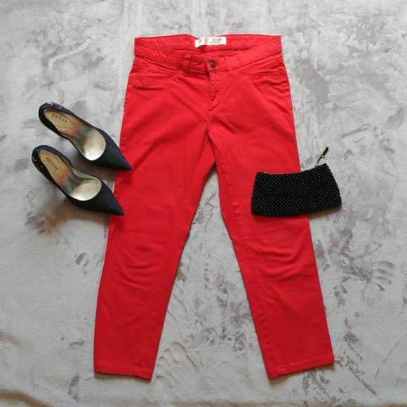 Joe Fresh Pants - 🌈 2/$25 🔽 Joe Fresh Red Cropped Jeans